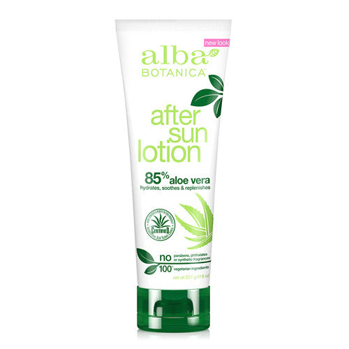 Alba Botanica Very Emollient After Sun Lotion 85 % Aloe - 8 Oz